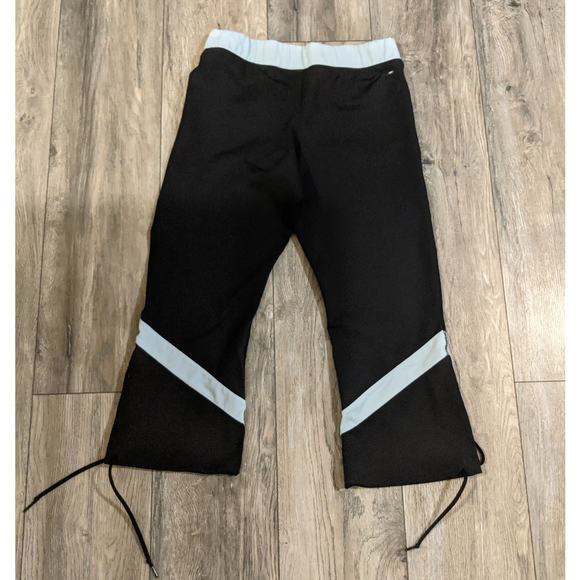 Adidas baby blue and black with leg ties - Picture 6 of 7